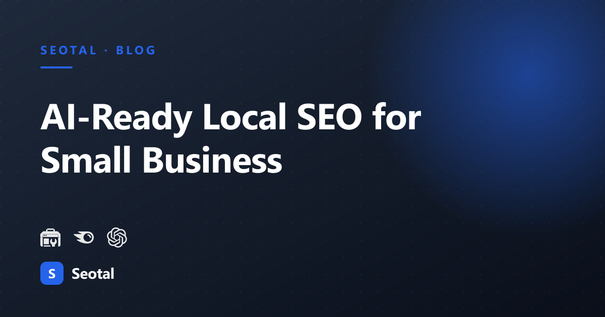 Local SEO Schema: Make AI Recommend Your Local Business (2026)