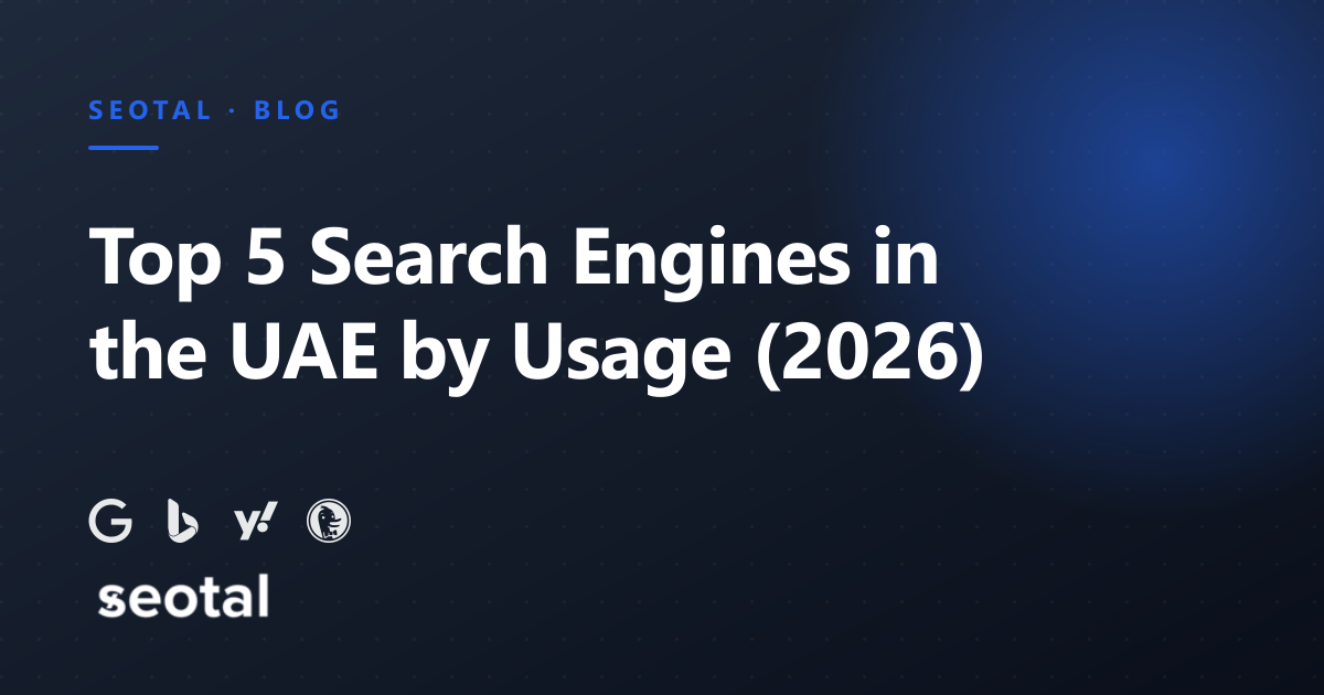 Top 5 Search Engines in the UAE by Usage (2026)